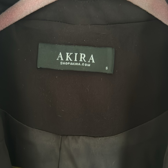 Akira Glistenin in Gold Blazer Dress - Picture 3 of 5